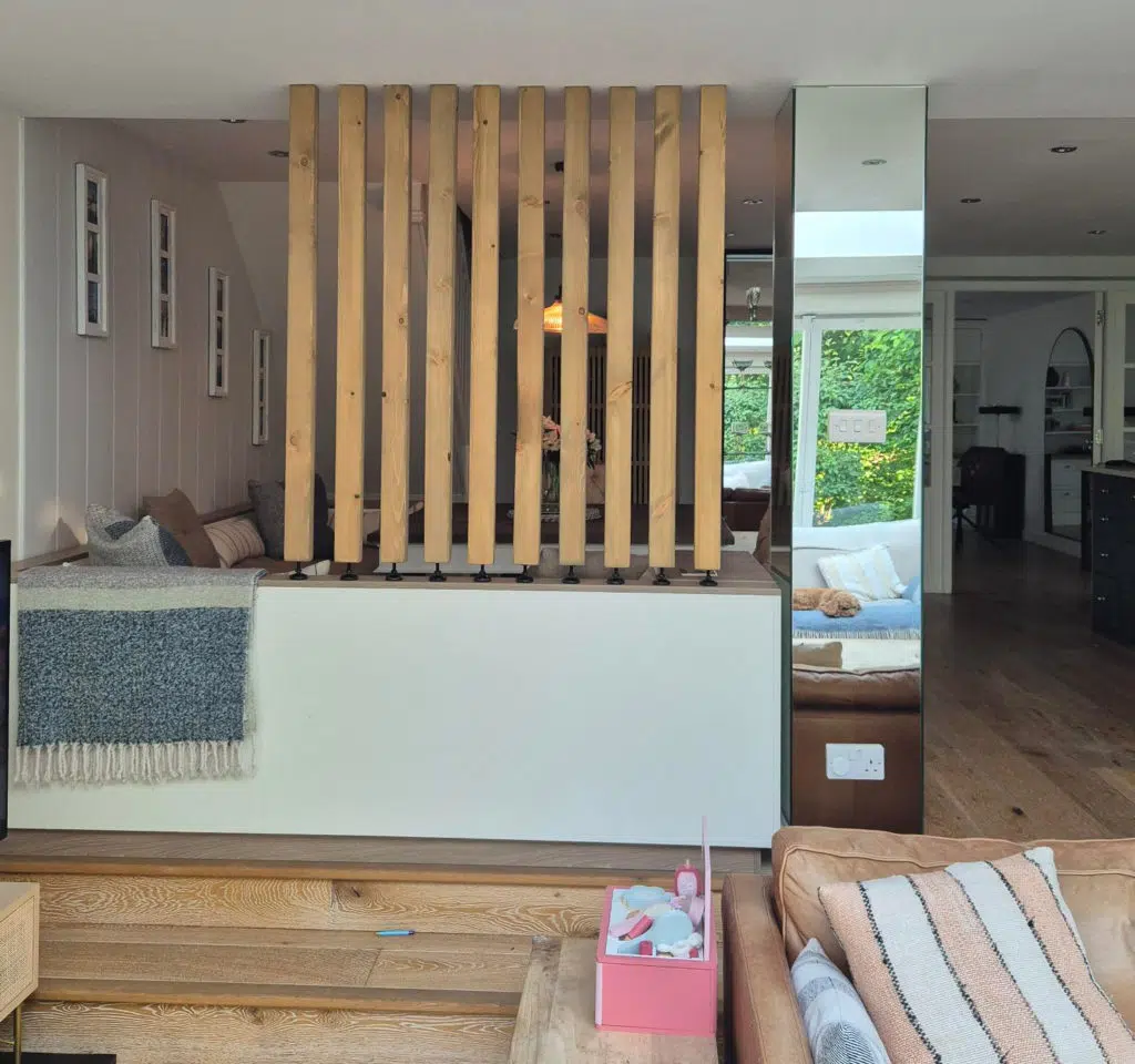 Room Divider Light Oak Stain