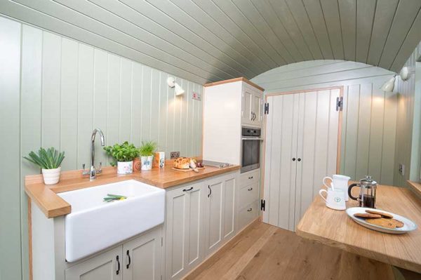 Green bead and butt MDF panelling sheets