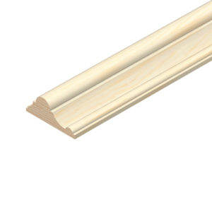 Dado rail close up