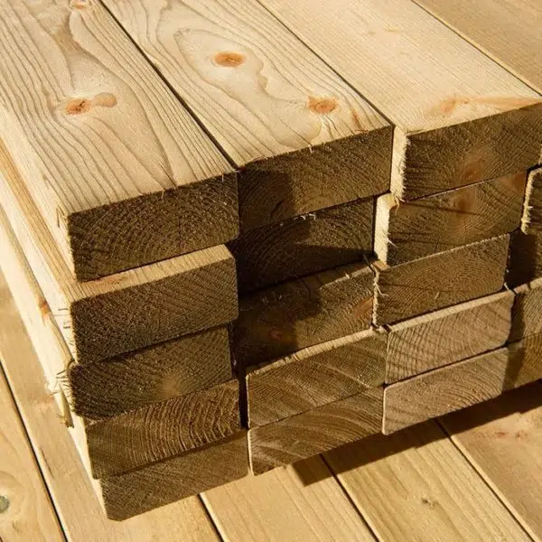 4x2" Pressure treated C24 timber (95x45mm finish)