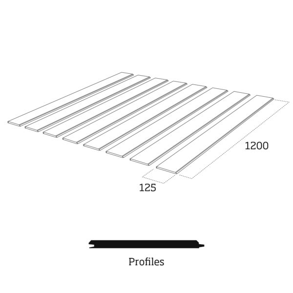 Shiplap Wall Panelling kit MR