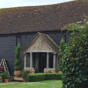 Premium black feather edge cladding 180mm x 25mm