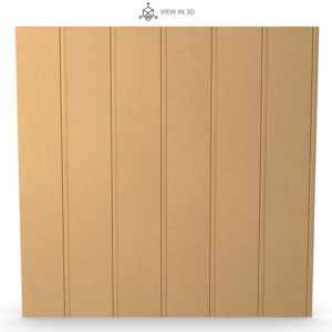 Fast panel MDF wall panelling sheet