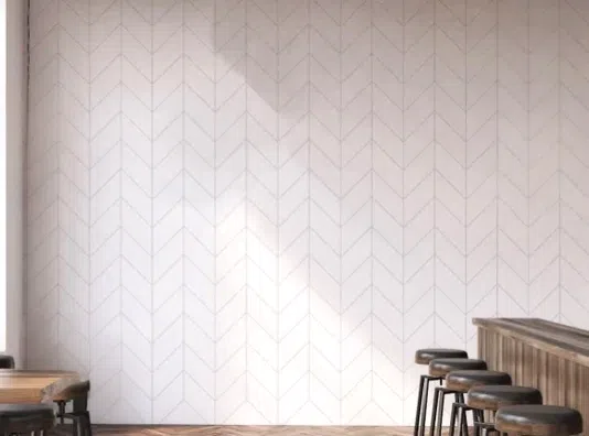 Chevron 3d effect panels