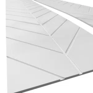 Chevron 9mm MDF wall panels 2400x600mm (MR)