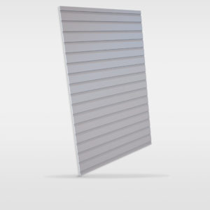 Shiplap style MDF wall panelling
