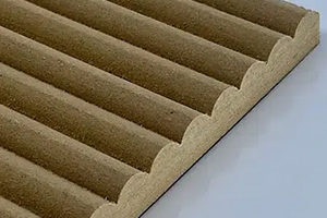 Ribbed wall panel 15mm thick (15mm wide ribs)