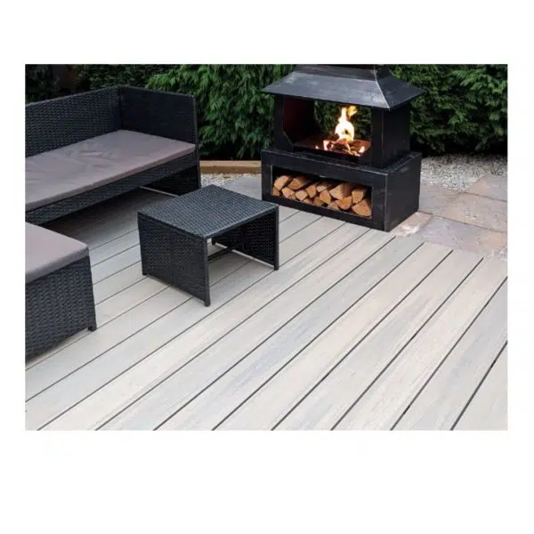 Decking in garden