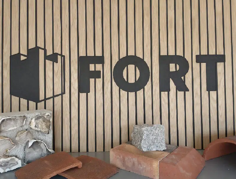 Bespoke wooden MDF signage with custom logo