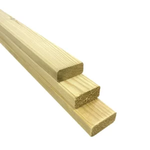 Fencing slats 25x50mm Planed (Treated)