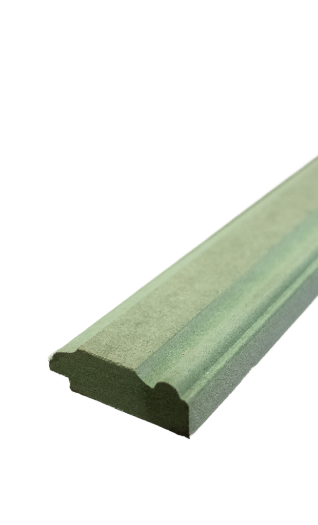 MR dado rail 2400mm Rebated (Slots onto 4mm panels)