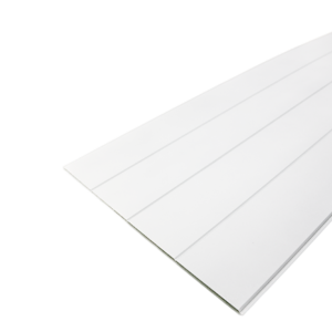 Mdf wall panelling with 150mm spacing between profile