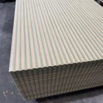 Ribbed wall panelling 2440x1200mm (Wide 30mm ribs)