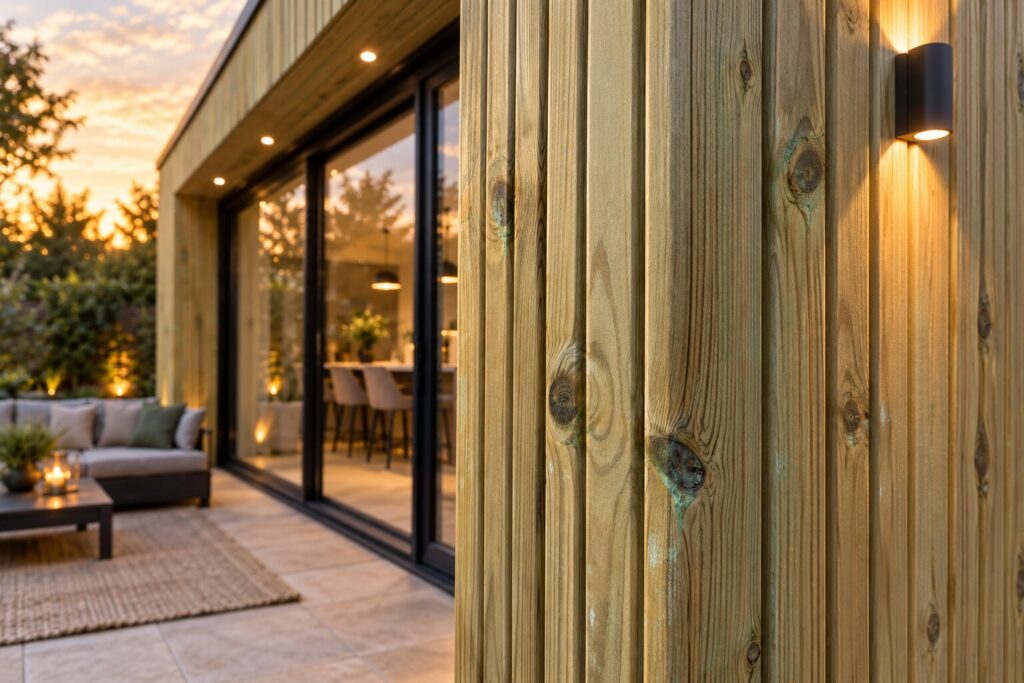 Slat wall cladding tongue and groove 130x20mm