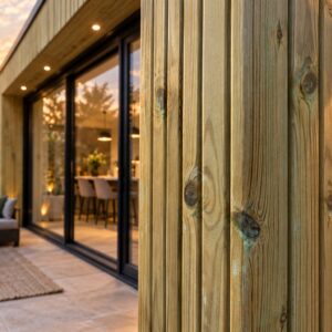 Slat wall cladding tongue and groove 130x20mm